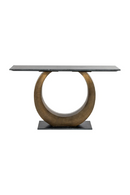 Aluminium Ring Console Table | Richmond Interiors Luna | Oroatrade.com