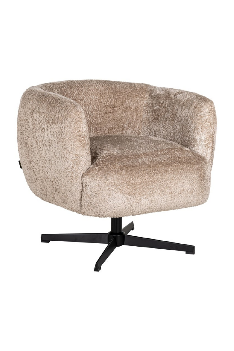 Upholstered Swivel Easy Chair | OROA Estelle | Oroatrade.com