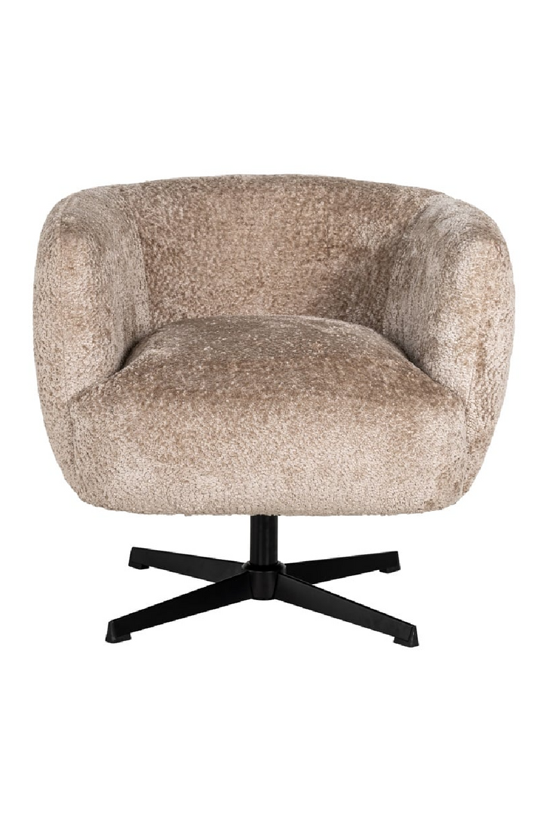 Upholstered Swivel Easy Chair | OROA Estelle | Oroatrade.com