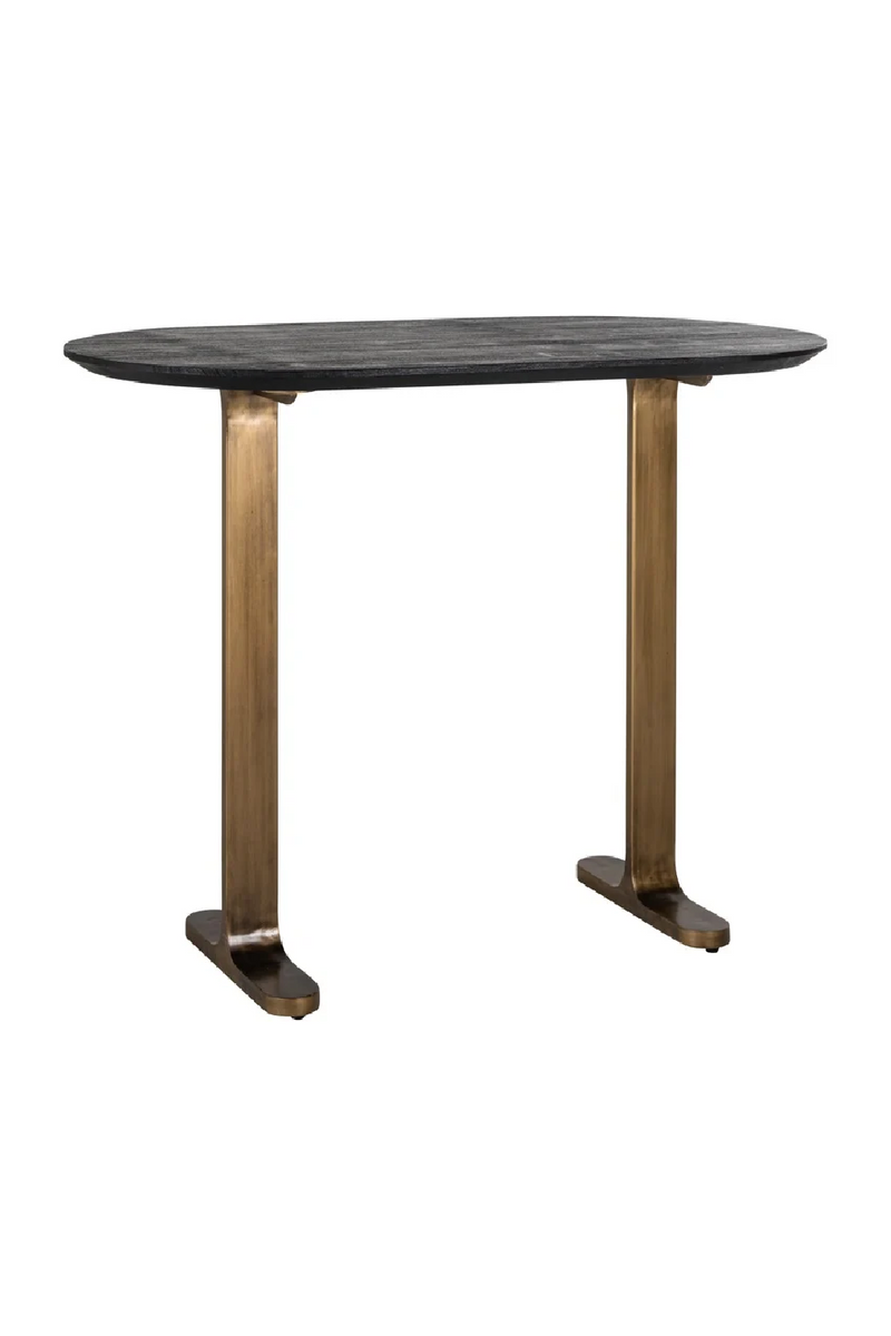 Oval Mango Wood Bar Table | OROA Revelin | Oroatrade.com