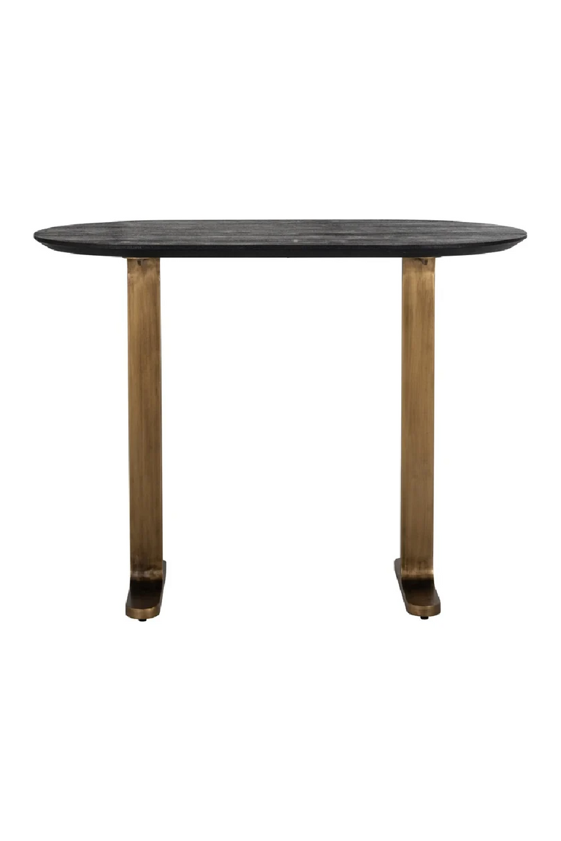 Oval Mango Wood Bar Table | OROA Revelin | Oroatrade.com