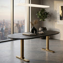Mango Wood Modern Dining Table | Richmond Interiors Revelin