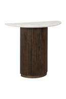 Semi-Circle Marble Console | Richmond Interiors Mayfield | Oroatrade.com