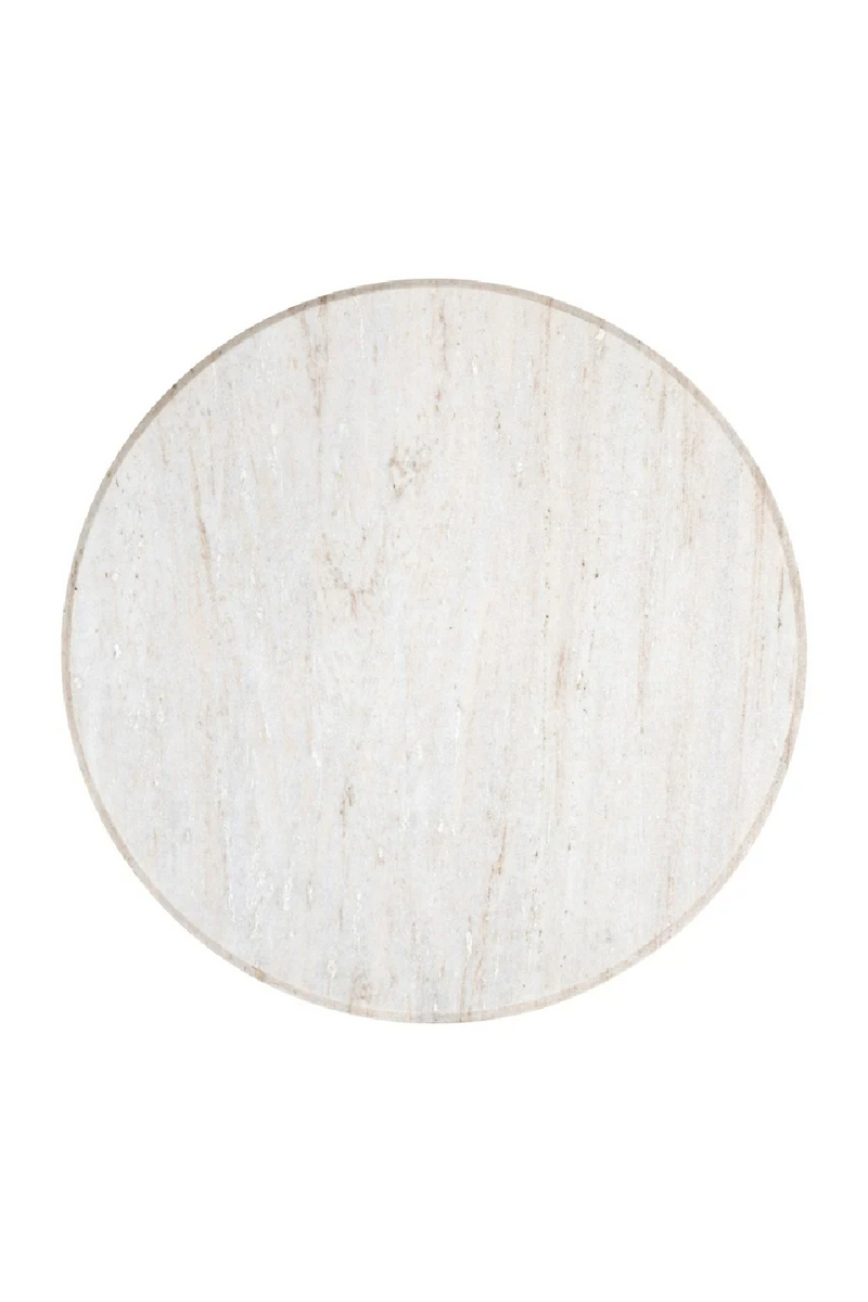 Round White Marble Coffee Table | OROA Mayfield | Oroatrade.com