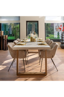 Cream Oak Dining Table | Richmond Interiors Whitebone | Oroatrade.com
