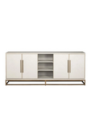 Oak 4-Door Sideboard | Richmond Interiors Whitebone | Oroatrade.com