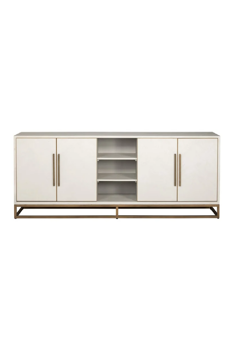 Oak 4-Door Sideboard | OROA Whitebone | Oroa.com