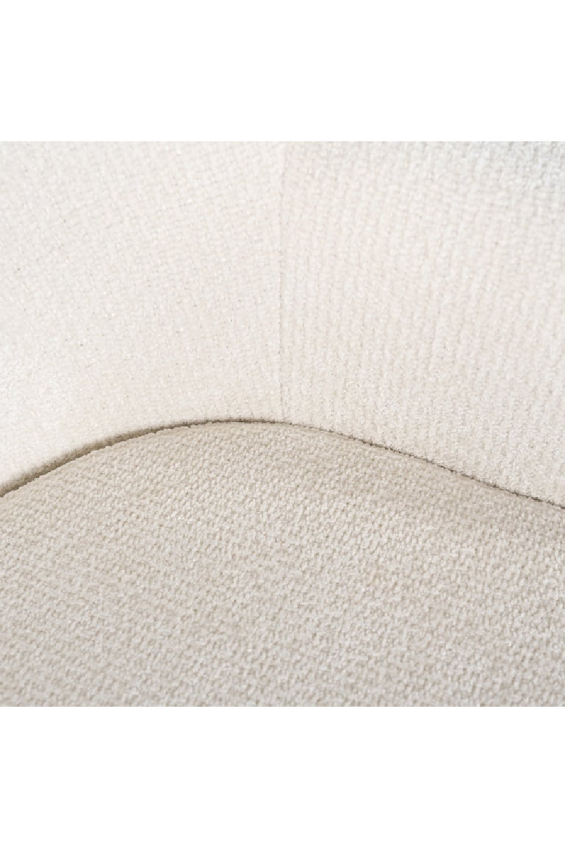 White Swivel Chair | OROA Benthe | Oroatrade.com
