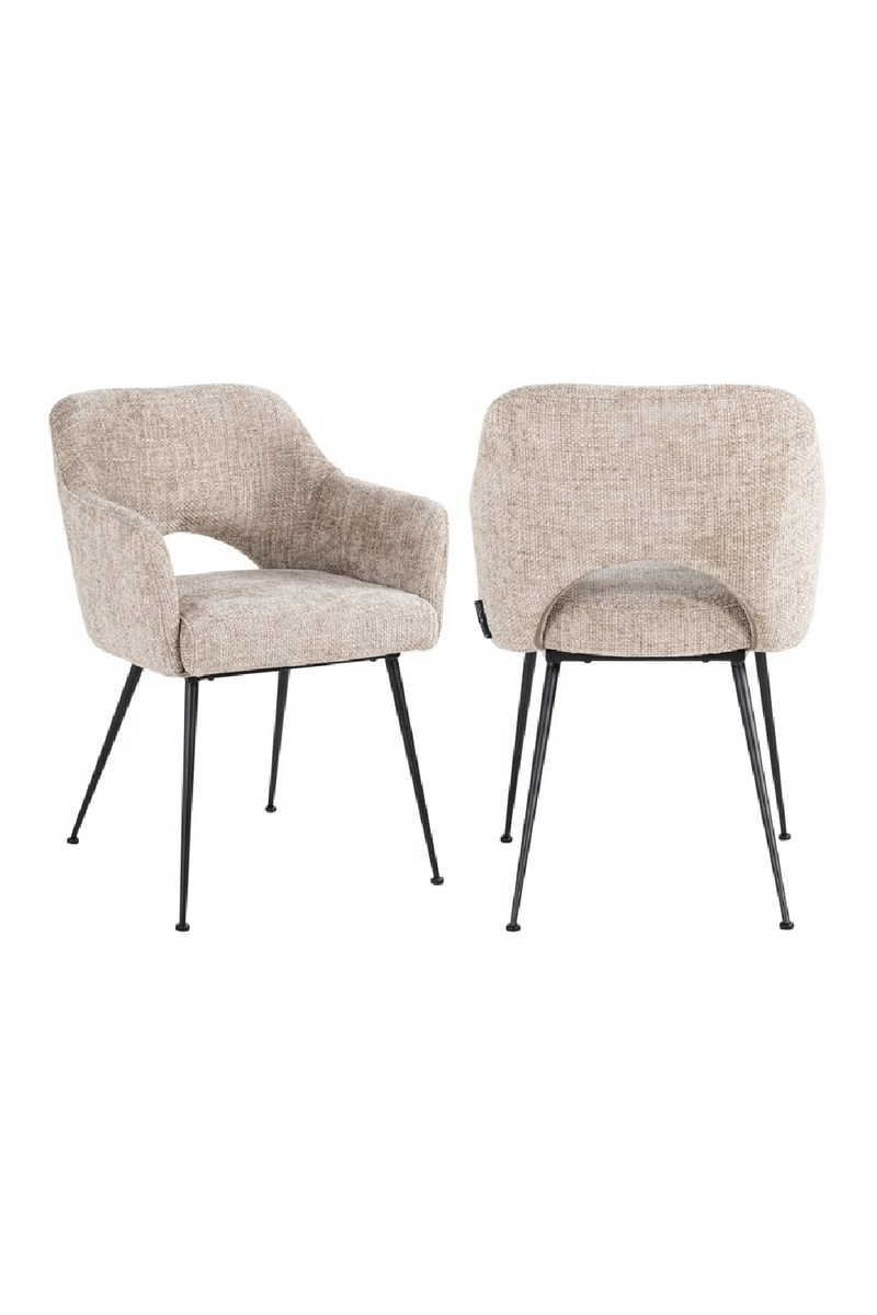 Cut-Out Dining Armchair | OROA Jenthe | Oroatrade.com