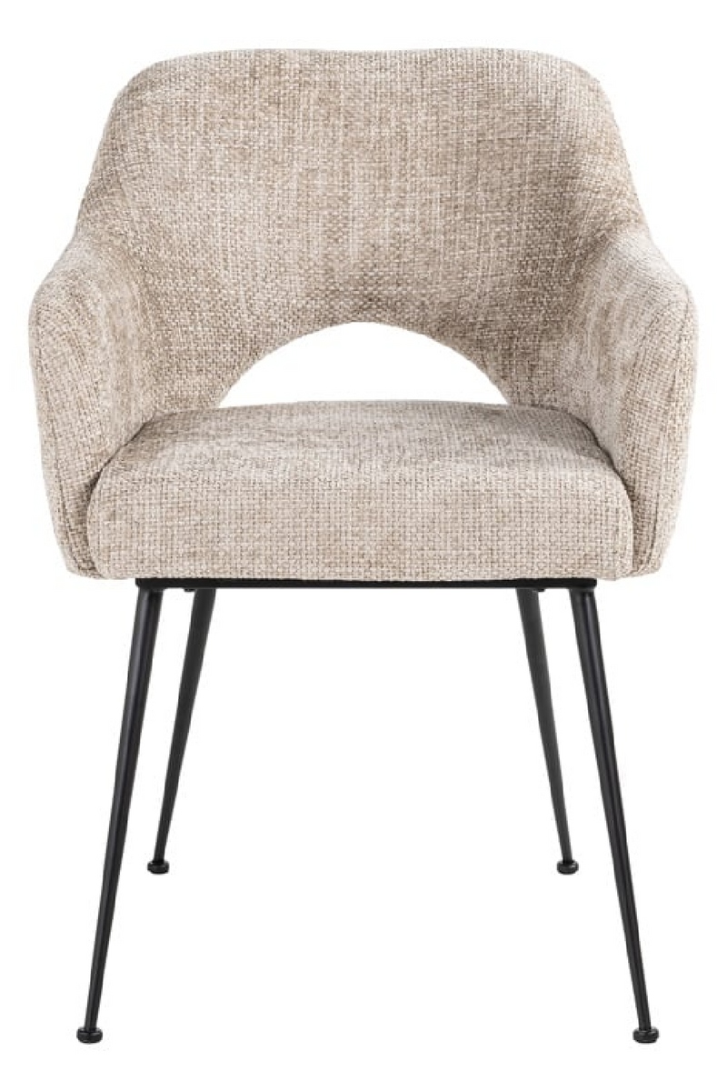 Cut-Out Dining Armchair | OROA Jenthe | Oroatrade.com