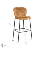 Upholstered Bar Stool | Richmond Interiors Darby | Oroatrade.com