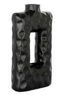 Black Aluminium Rustic Vase | Richmond Interiors Alain | Oroatrade.com