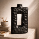Black Aluminium Rustic Vase | Richmond Interiors Alain