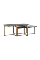 Textured Glass Nested Coffee Tables (2) | Richmond Interiors Sterling | Oroatrade.com