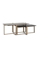 Textured Glass Nested Coffee Tables (2) | Richmond Interiors Sterling | Oroatrade.com