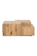 Oak Geometrical Coffee Table | Richmond Interiors Lennox | Oroatrade.com