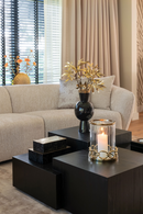 Oak Geometrical Coffee Table | Richmond Interiors Lennox | Oroatrade.com