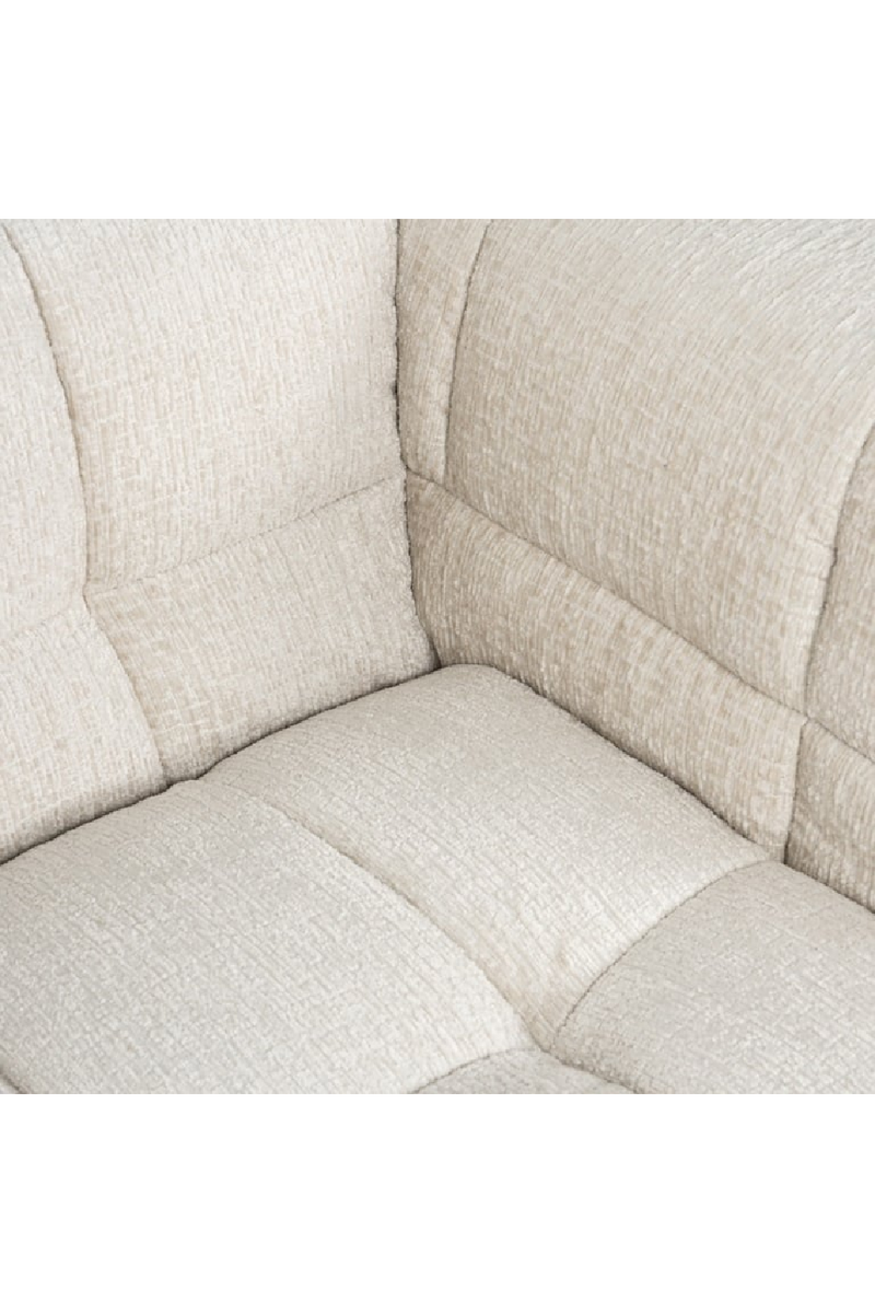 Cream Tufted Sofa | OROA Merrol | Oroatrade.com