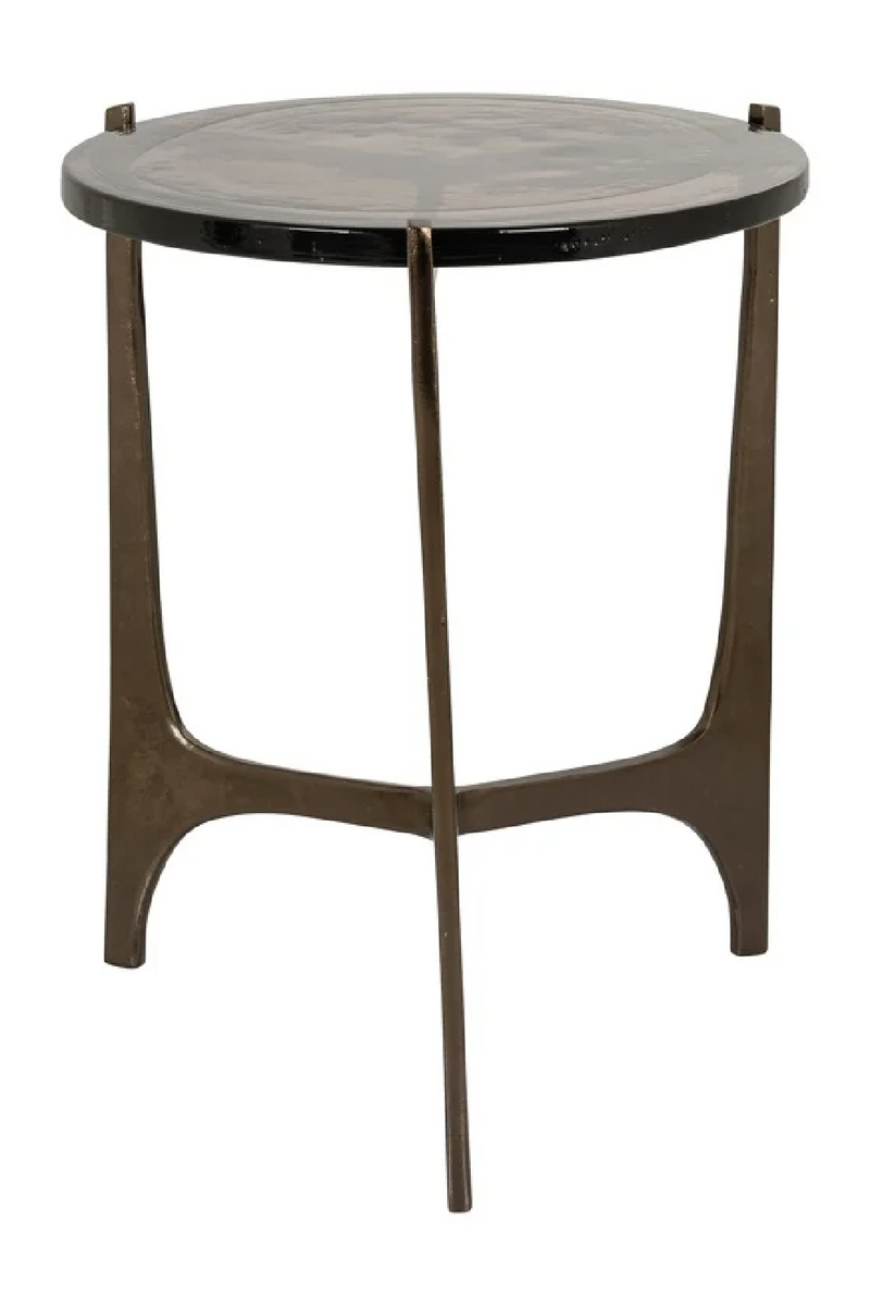 Round Glass Side Table | OROA Mateo | Oroatrade.com