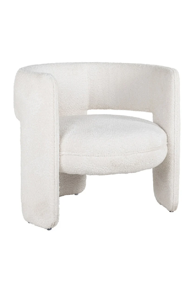 White Modern Accent Chair | OROA Lima | Oroatrade.com