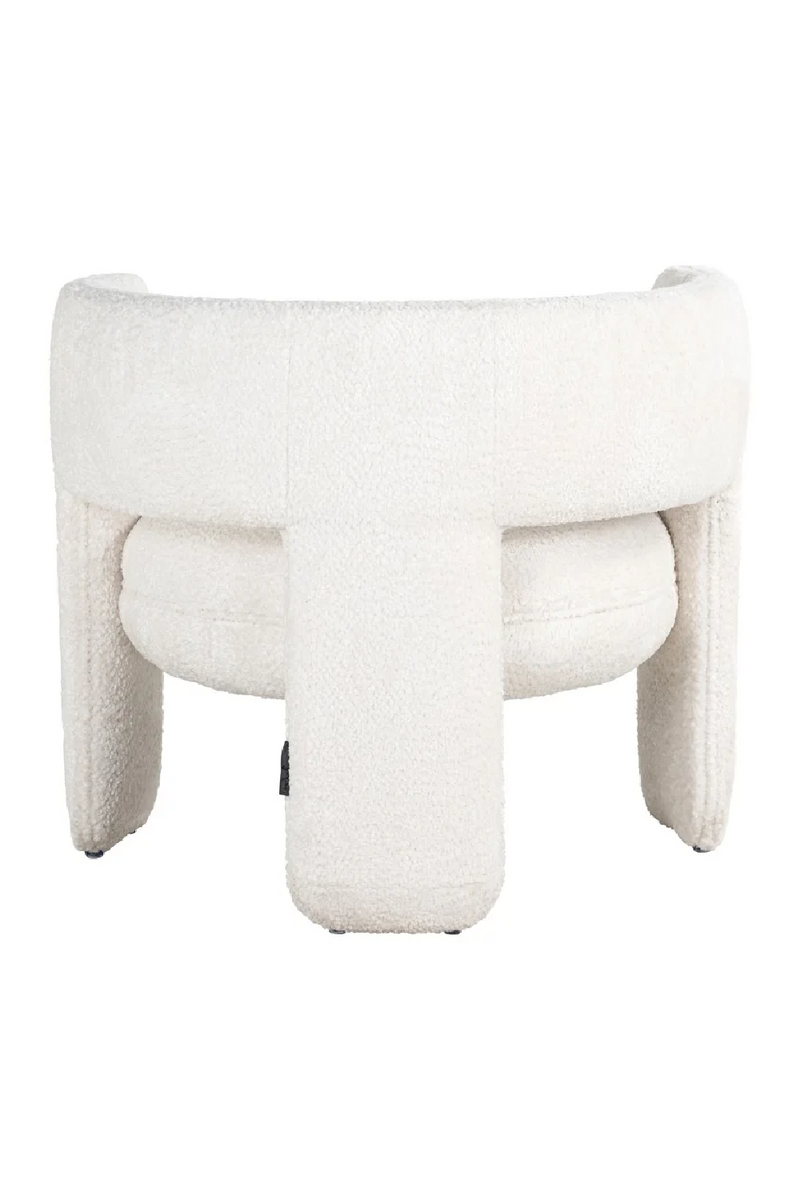 White Modern Accent Chair | OROA Lima | Oroatrade.com