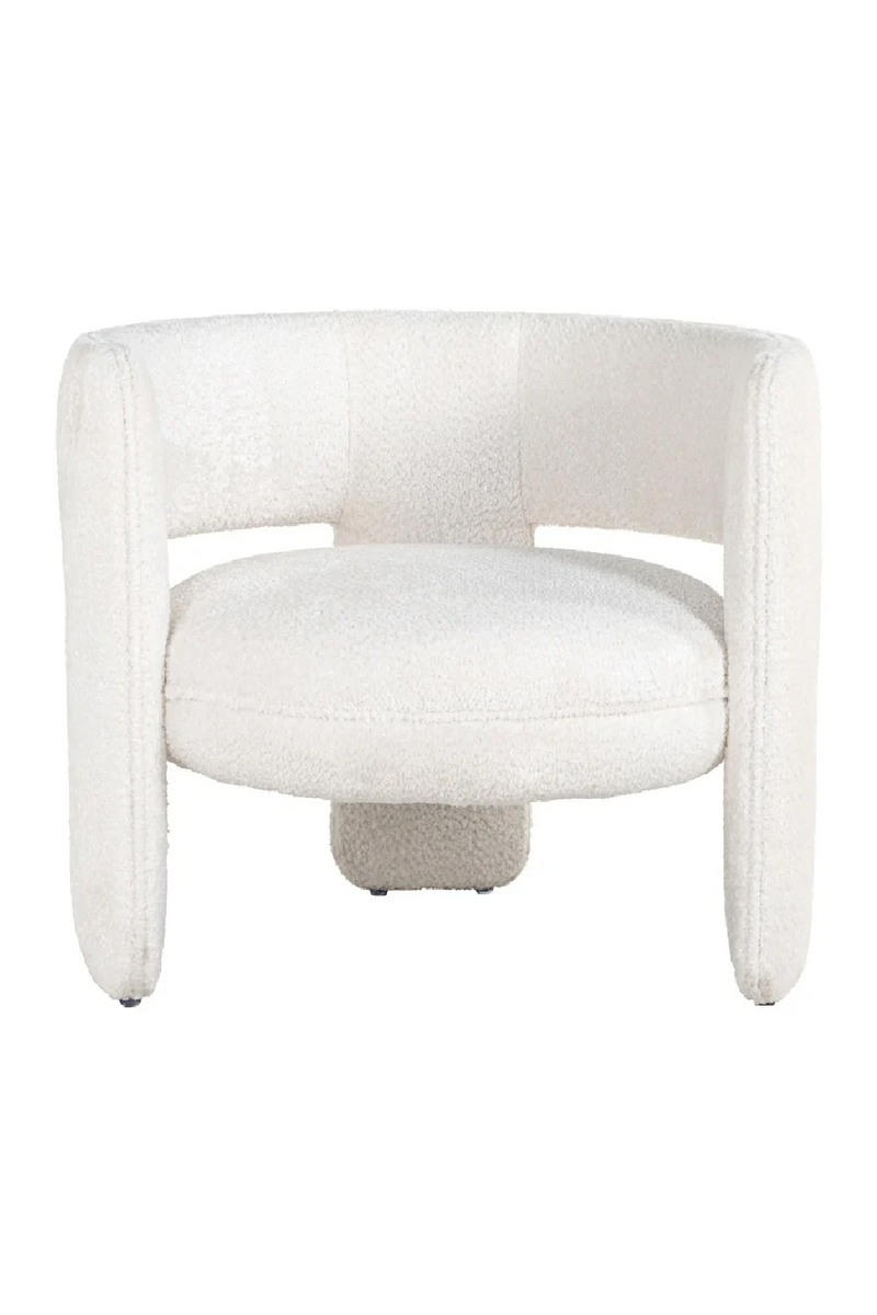 White Modern Accent Chair | OROA Lima | Oroatrade.com