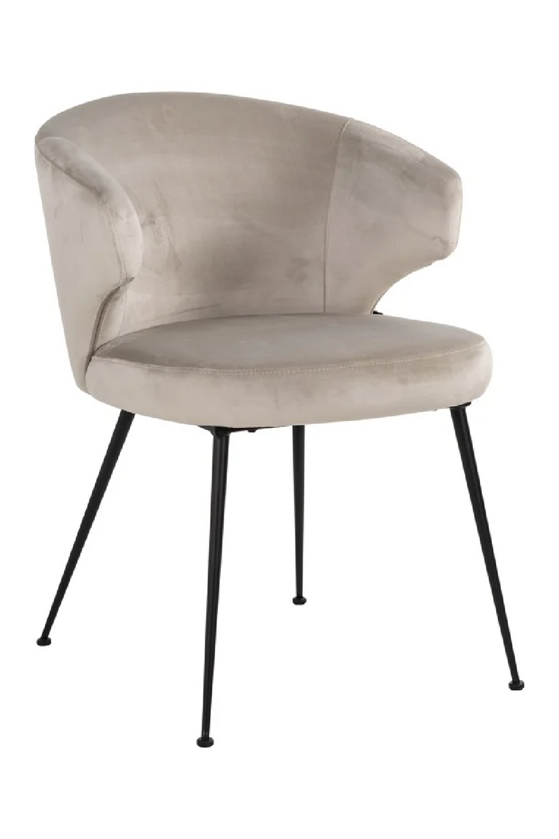 Velvet Modern Dining Chair | OROA Xandra | Oroatrade.com