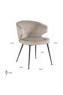 Modern Dining Chair | Richmond Interiors Xandra | Oroatrade.com