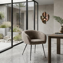 Curved Modern Dining Chair | Richmond Interiors Ruby