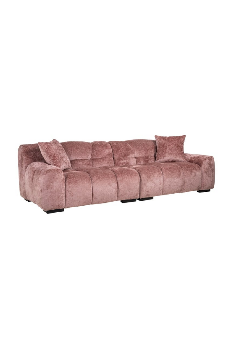 Chenille Chanelled Sofa | OROA Charelle | Oroatrade.com