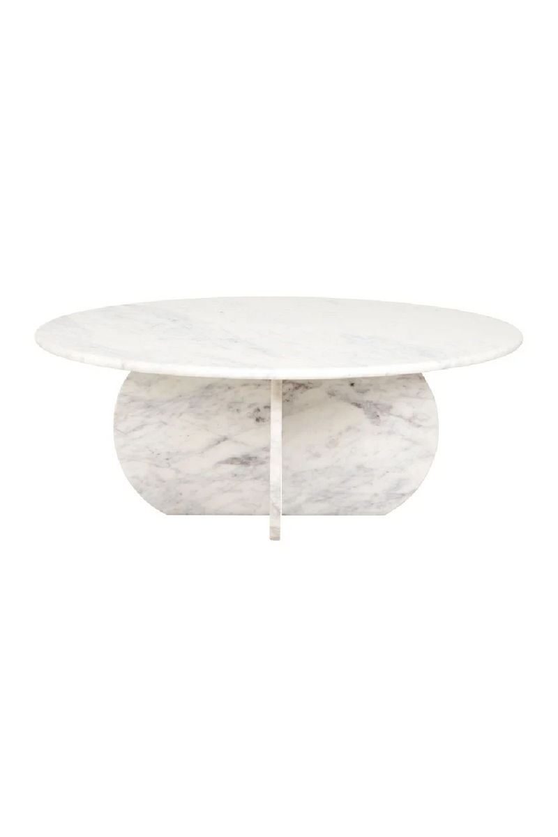 White Marble Coffee Table | OROA Holmes | Oroatrade.com