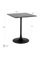 Square Marble Bistro Table | Richmond Interiors Carlten | Oroatrade.com