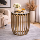 Iron Modern Side Table | Richmond Interiors Volante