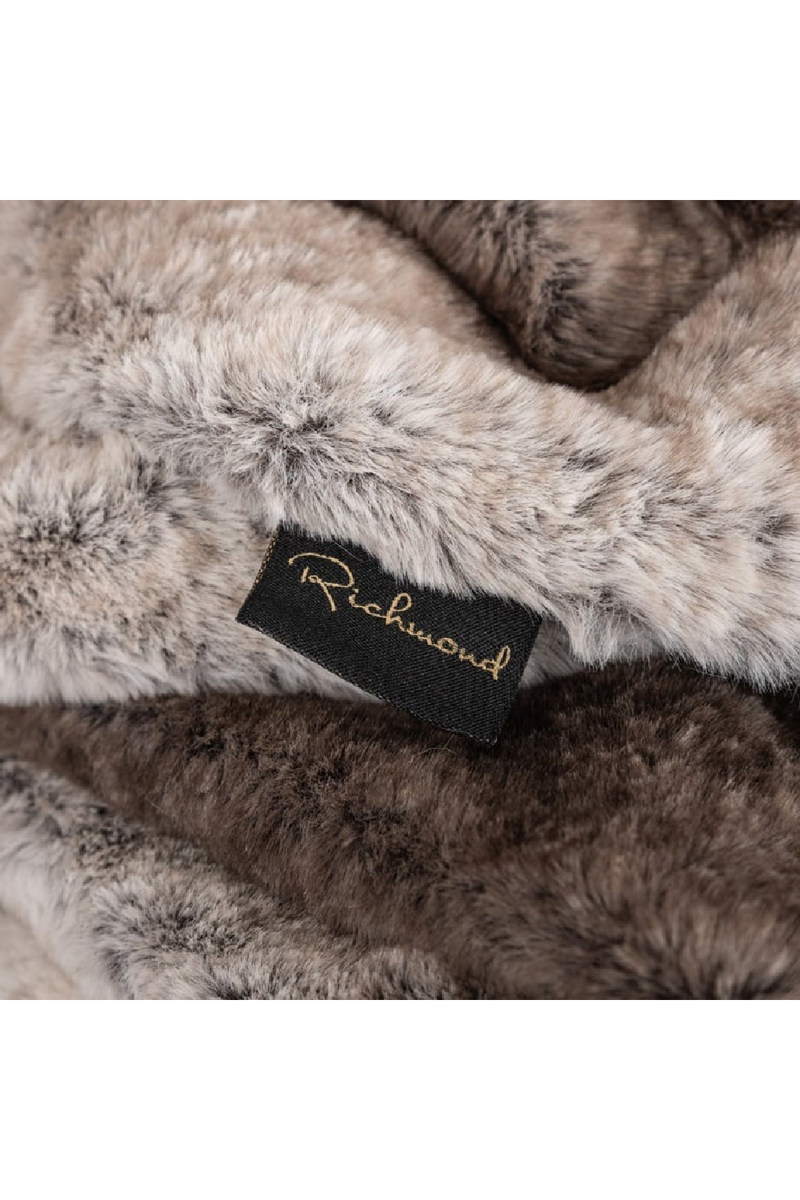 Brown Furry Blanket | OROA Nanoek | Oroatrade.com