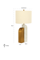 Modern Table Lamp | Richmond Interiors Liliana | Oroatrade.com