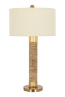 White Shade Table Lamp | Richmond Interiors Aaliyah | Oroatrade.com