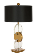 Black Shade Modern Table Lamp | Richmond Interiors Esmé | Oroatrade.com