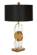 Black Shade Modern Table Lamp | Richmond Interiors Esmé | Oroatrade.com