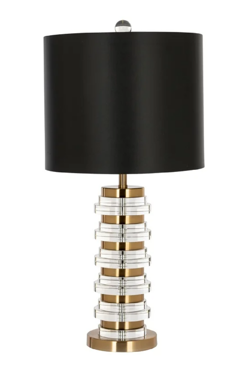Black Modern Table Lamp | OROA Leonore | Oroatrade.com