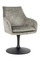 Pedestal Upholstered Swivel Chair | Richmond Interiors Marlon