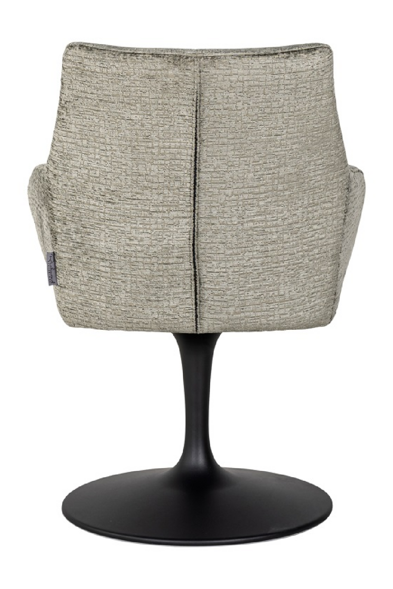 Pedestal Upholstered Swivel Chair | OROA Marlon