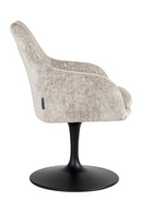 Pedestal Upholstered Swivel Chair | Richmond Interiors Marlon | Oroatrade.com