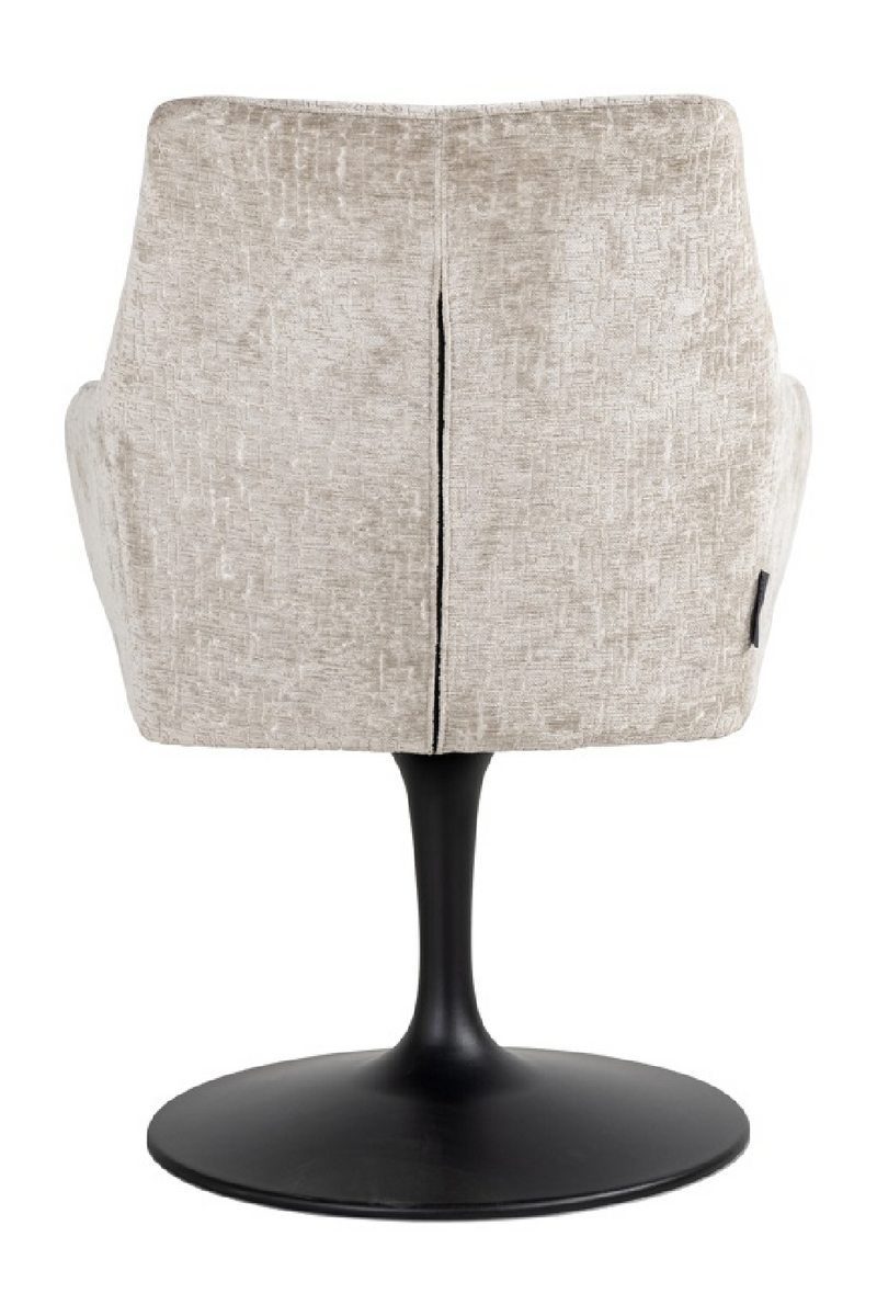 Pedestal Upholstered Swivel Chair | OROA Marlon | Oroatrade.com