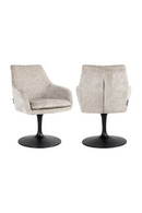 Pedestal Upholstered Swivel Chair | Richmond Interiors Marlon | Oroatrade.com