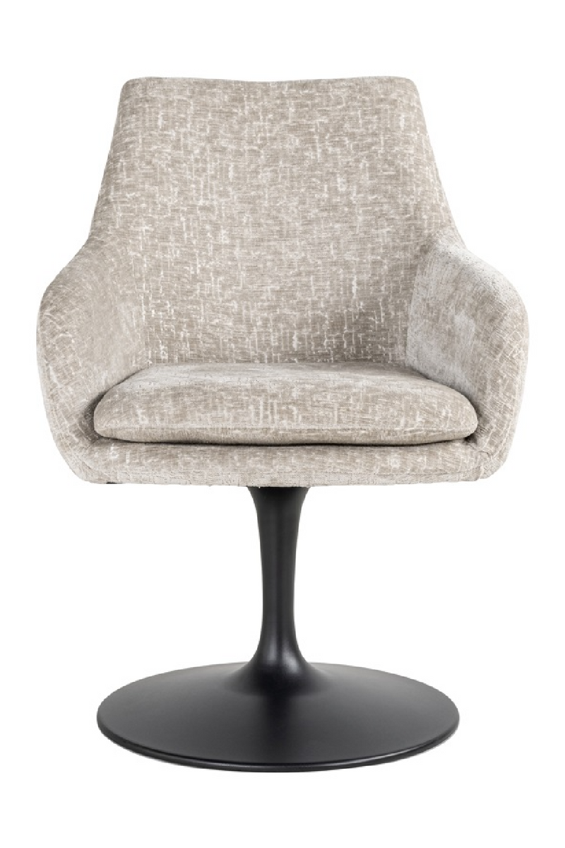 Pedestal Upholstered Swivel Chair | OROA Marlon | Oroatrade.com