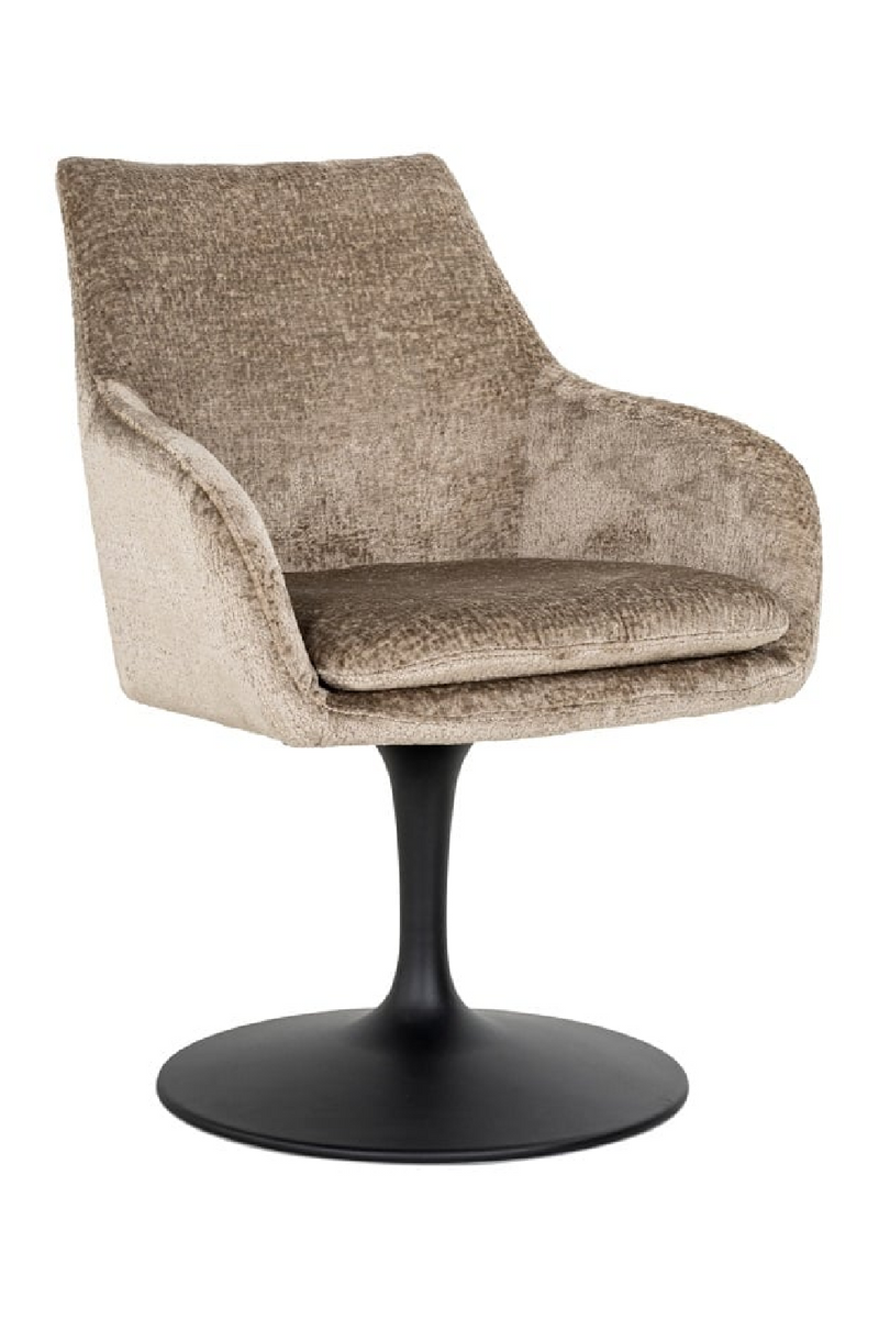 Pedestal Upholstered Swivel Chair | OROA Marlon | Oroatrade.com