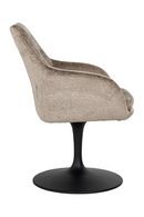 Pedestal Upholstered Swivel Chair | Richmond Interiors Marlon | Oroatrade.com
