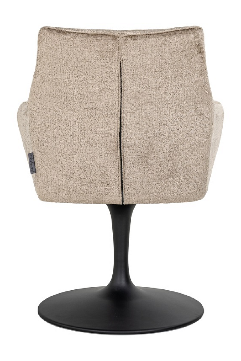 Pedestal Upholstered Swivel Chair | OROA Marlon | Oroatrade.com