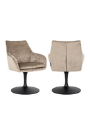 Pedestal Upholstered Swivel Chair | Richmond Interiors Marlon | Oroatrade.com
