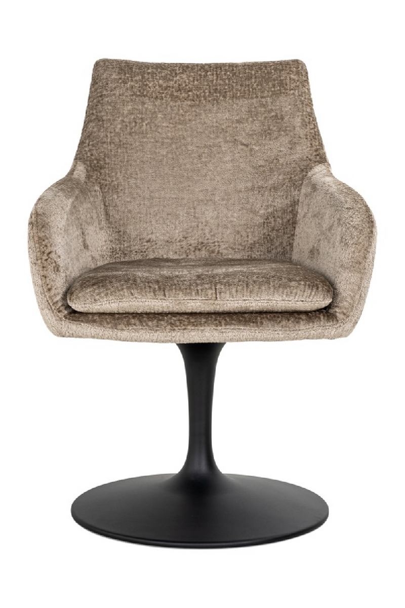 Pedestal Upholstered Swivel Chair | OROA Marlon | Oroatrade.com